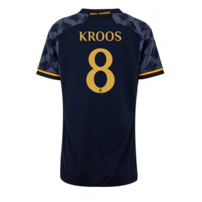 Real Madrid Toni Kroos #8 Gostujuci Dres za Ženska 2023-24 Kratak Rukavima